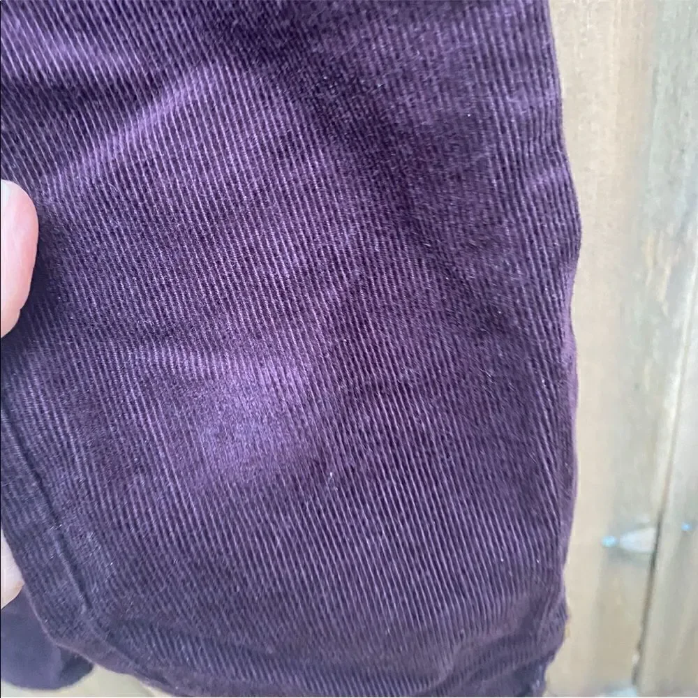 J BRAND Skinny Leg blackberry Corduroy